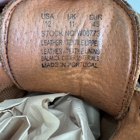 Wolverine 1883 Boots Mens Size12 UK11 EU24 Gray Wool Brown Leather W00773 Chukka - Picture 3 of 14